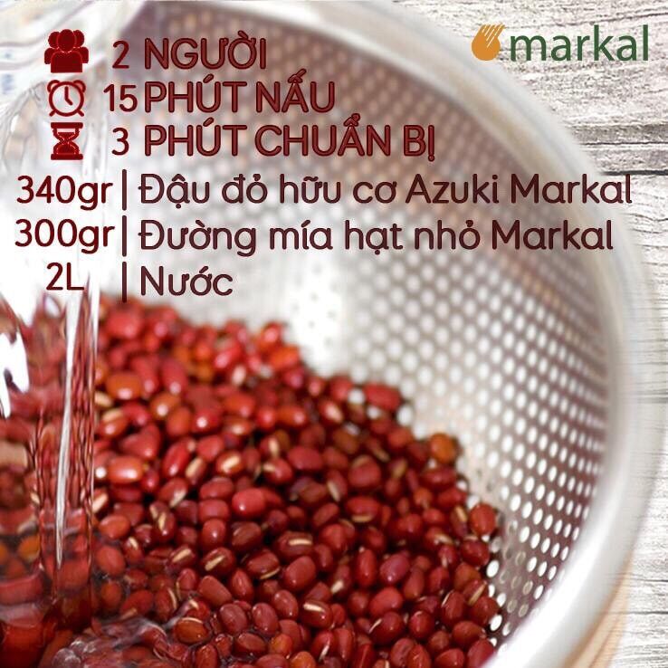 (Tách lẻ 100g) Đậu đỏ hữu cơ  Markal