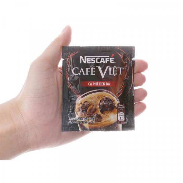Cà Phê Đen Đá Nescafé Cafe Việt Bịch (35 gói+3gói*16g) 608g