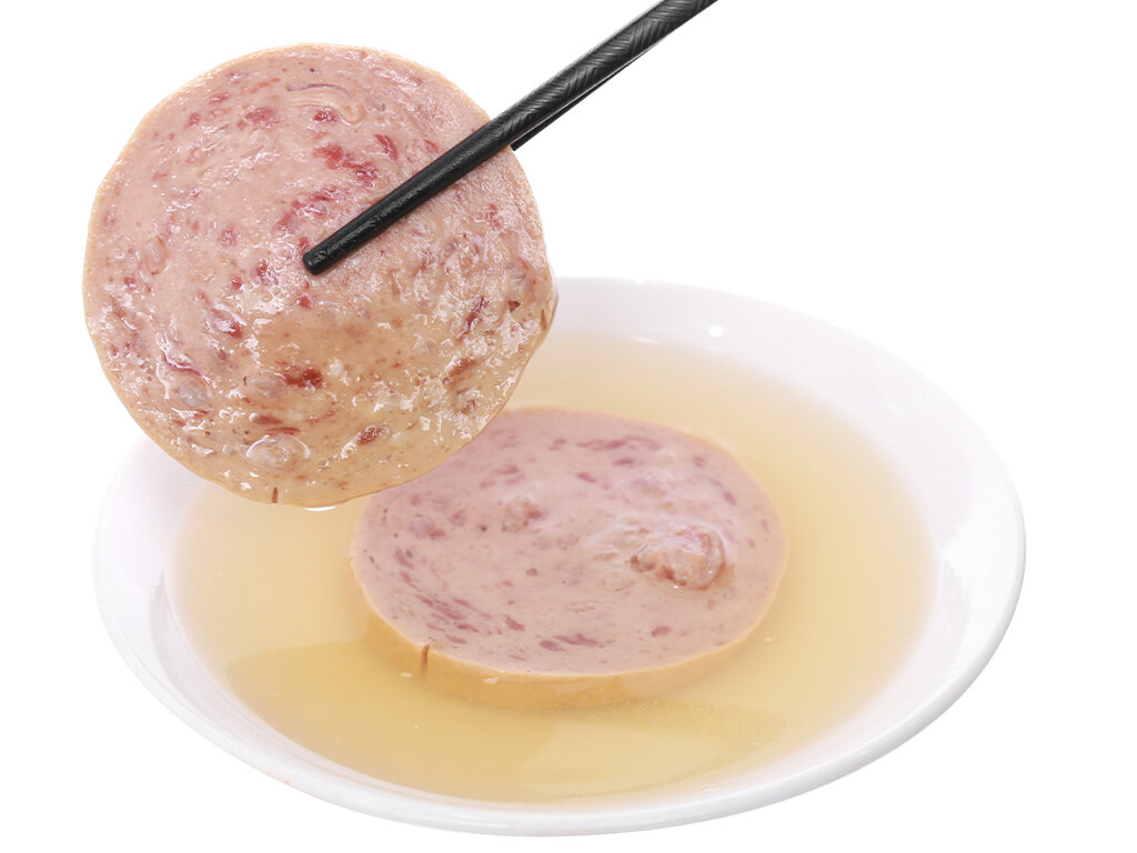 Heo 2 lát lon in 150g Vissan