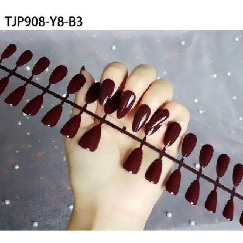 Bộ 24 móng tay giả dáng nhọn SLL-T-005