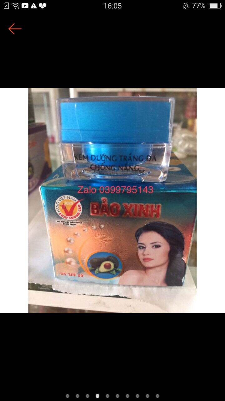 Kem Bảo Xinh đủ màu 10g
