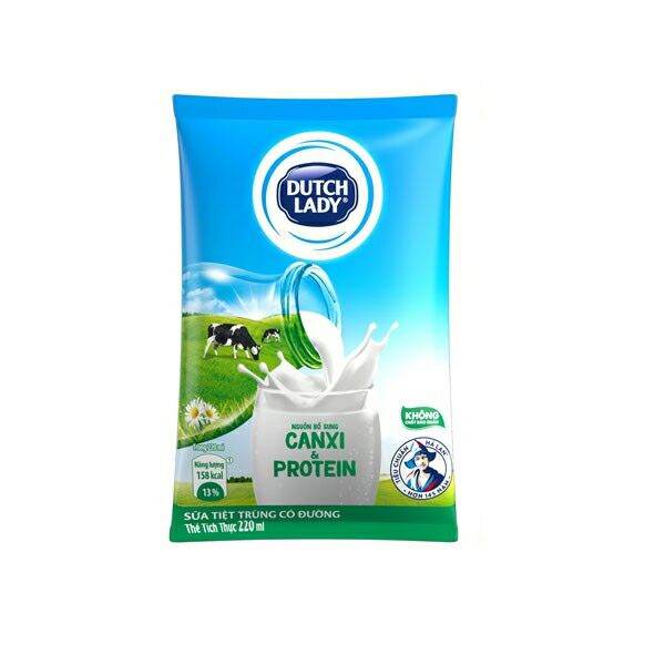Sữa tươi cô gái Hà Lan bịch 220ml