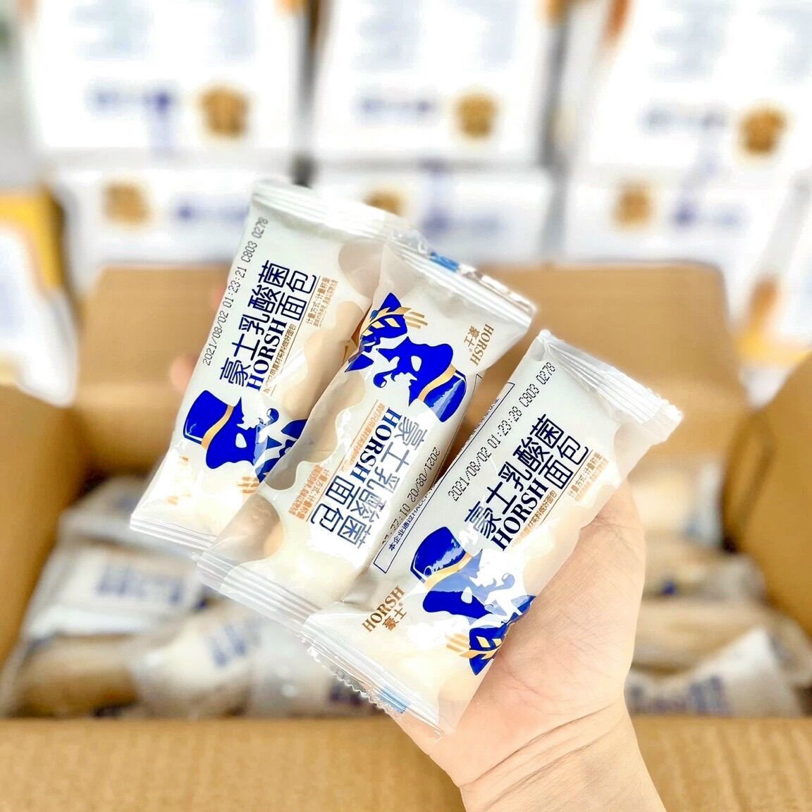 BÁNH SỮA CHUA HORSH- Thùng 2kg- HOT