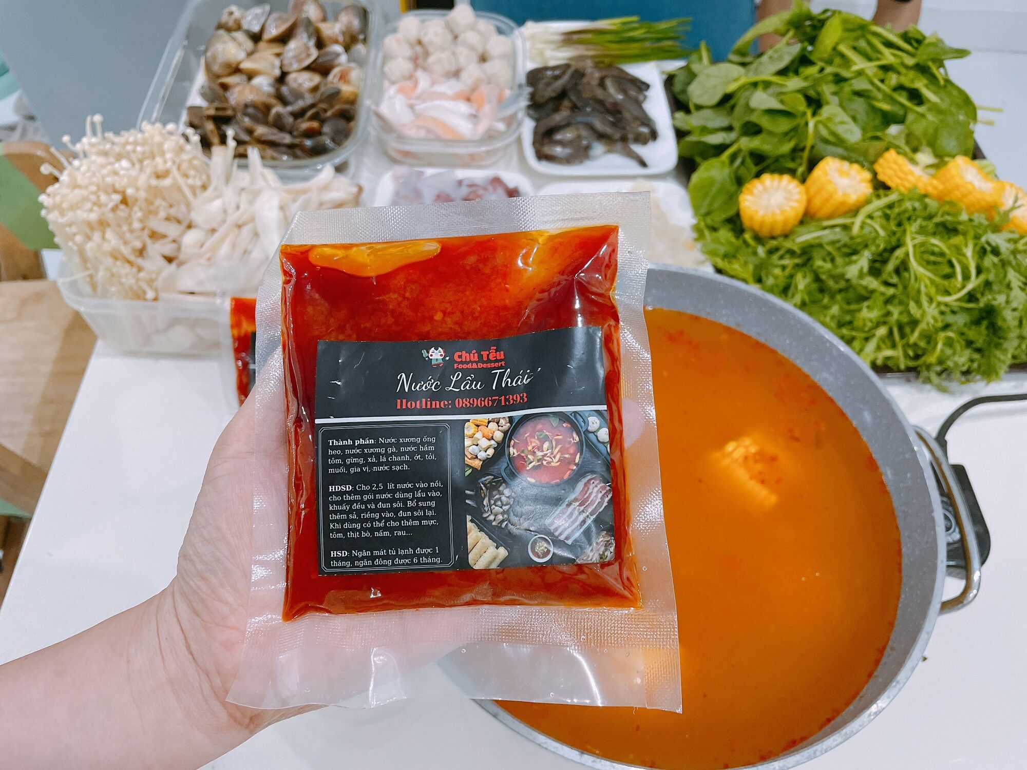 Nước Cốt Lẩu Thái Hải Sản