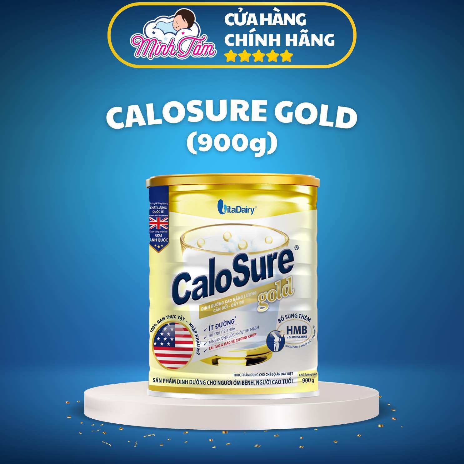 Sữa bột Calosure Gold