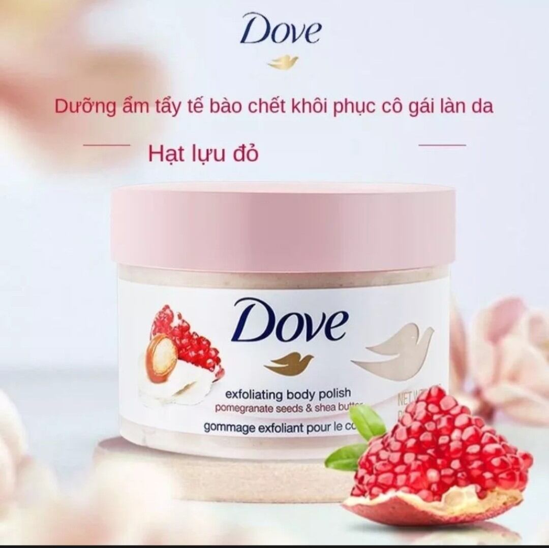 Kem tẩy da chết toàn thân dove. 50g