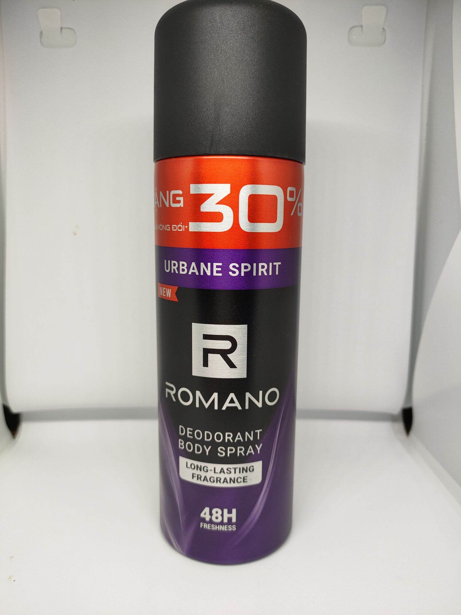 Xịt mùi Romano URBANE SPIRIT 195ML ( chai lớn )