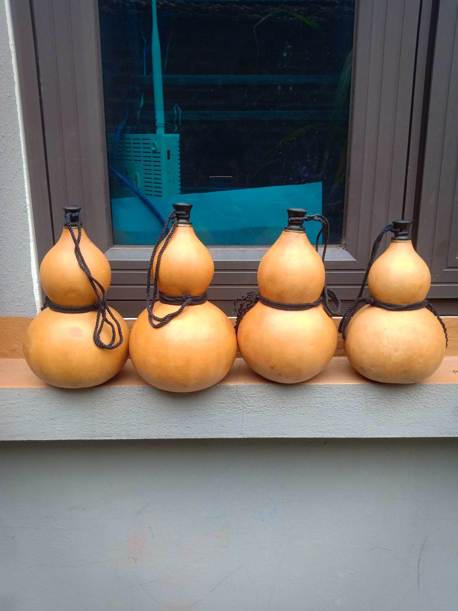Bình bầu hồ lô đựng Tỉu dung tích 1lít - 1,2lit