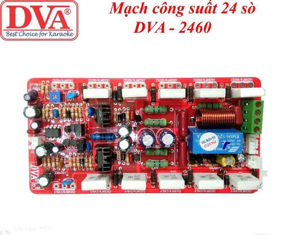 Mạch công suất 24 sò – DVA – 2460