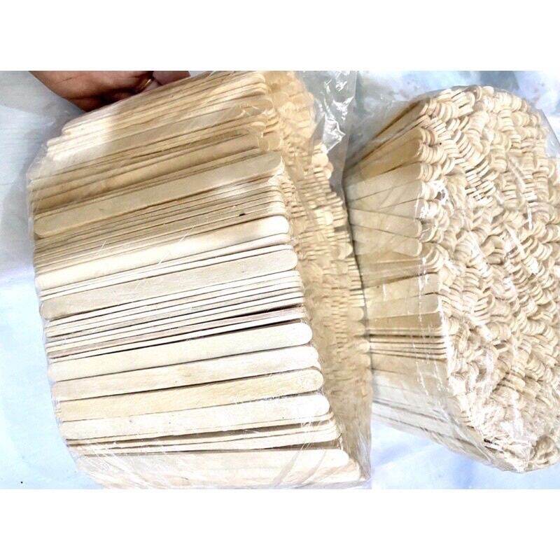 1kg que kem gỗ, que đè lưỡi trang trí