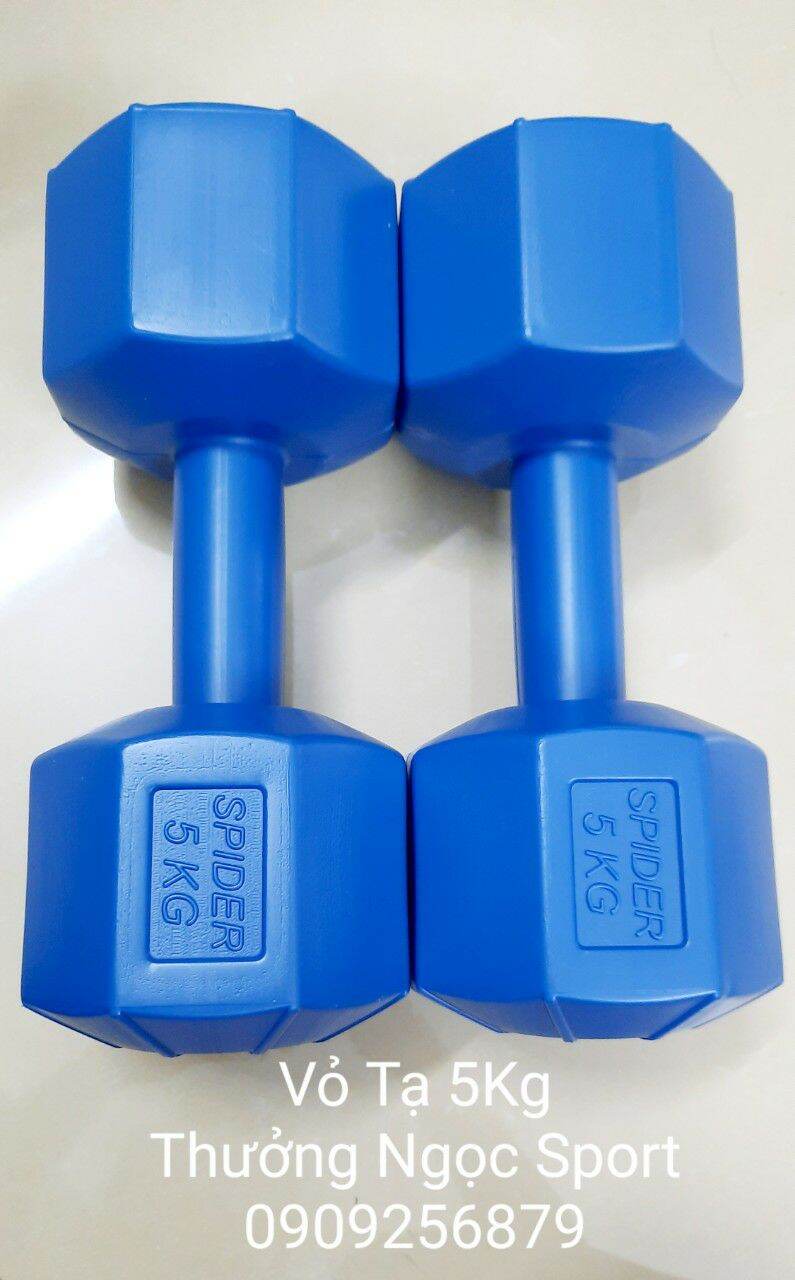 Vỏ tạ nhựa 5kg