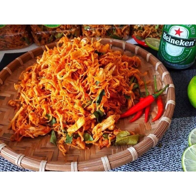Khô gà lá chanh loại 1 bao ngon — 100g