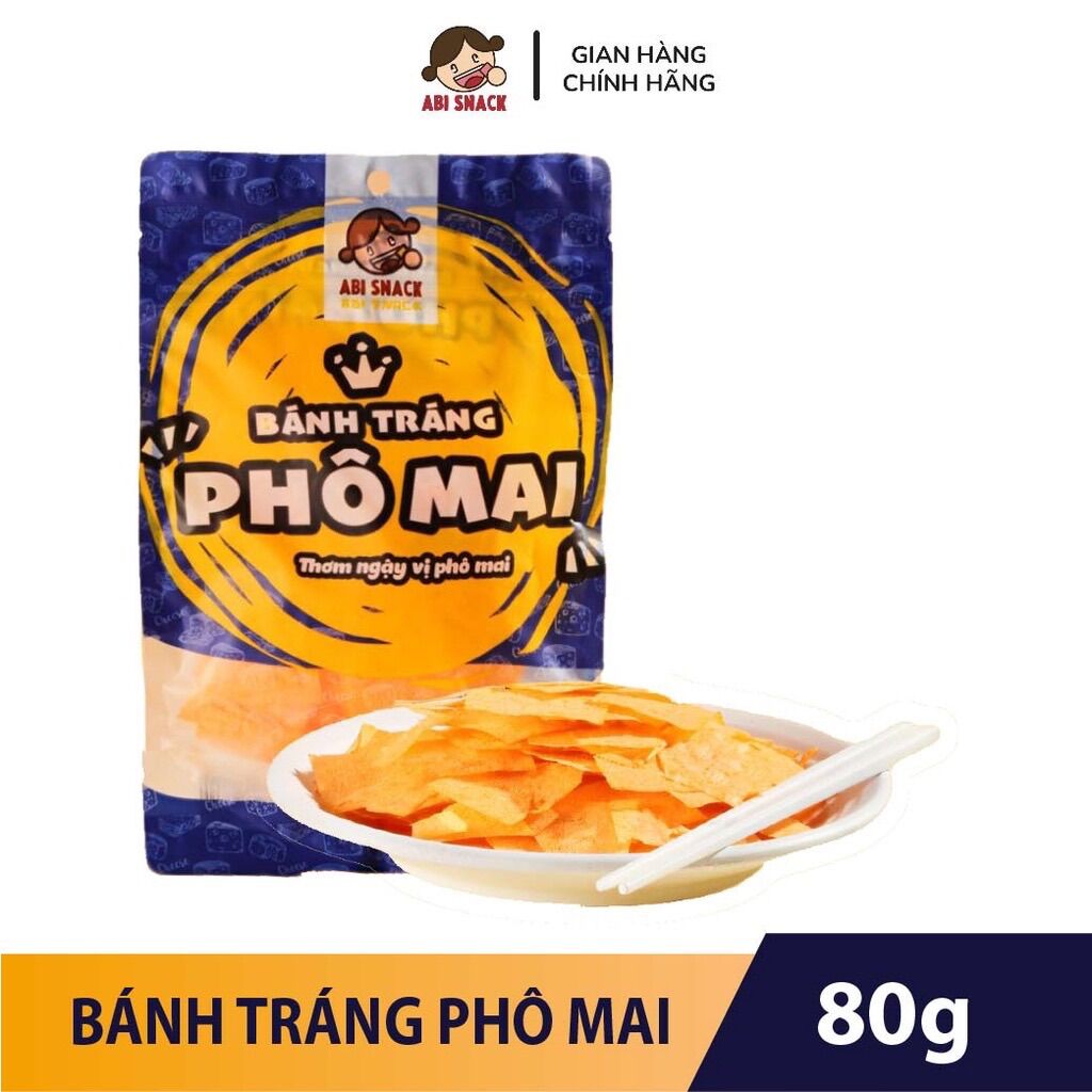 BÁNH TRÁNG PHÔ MAI HOT SIÊU PHẨM ĂN VẶT ABI SNACK