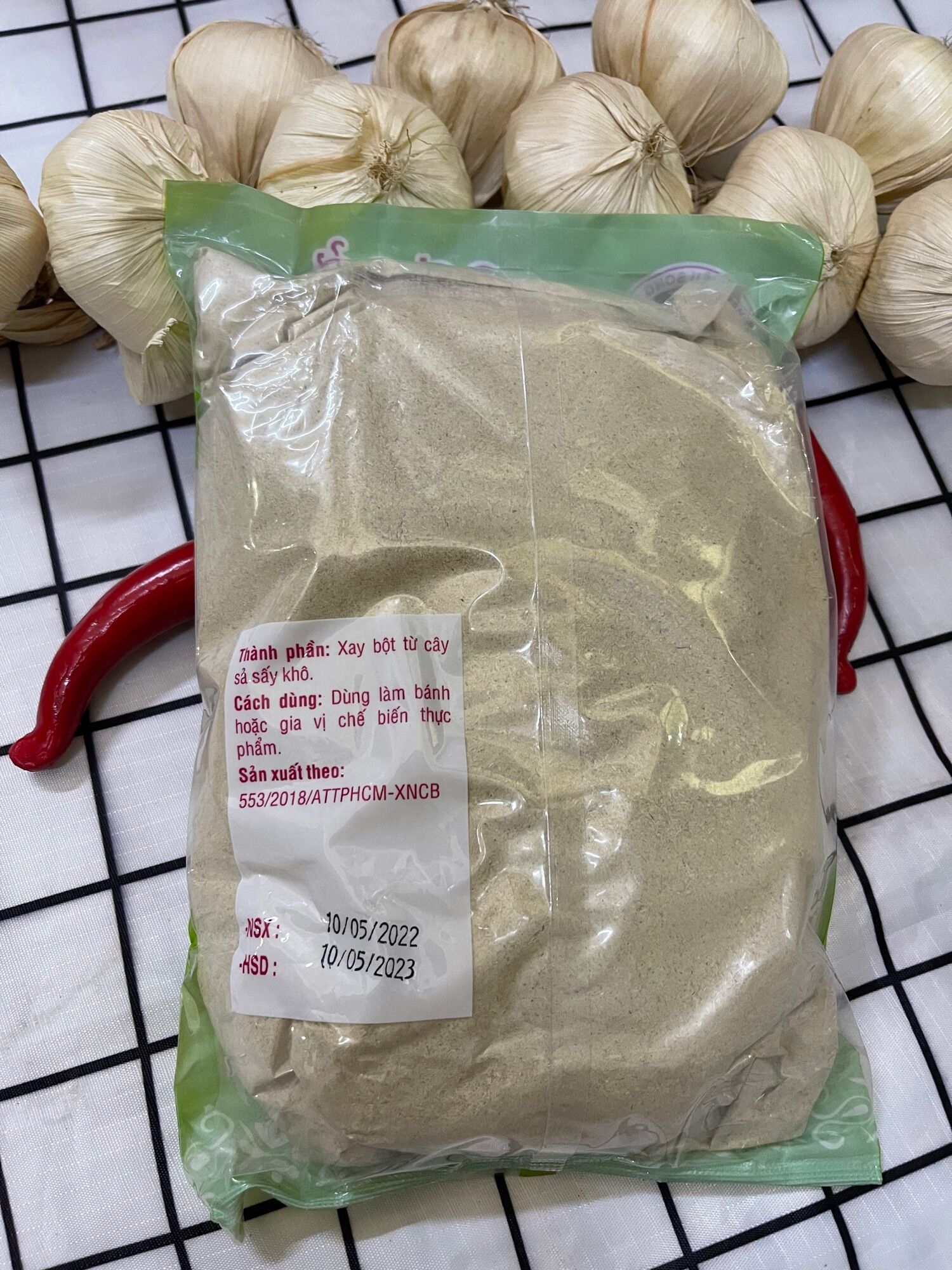 BỘT SẢ HIỆU KIM NGA 100GRAM - 500GRAM