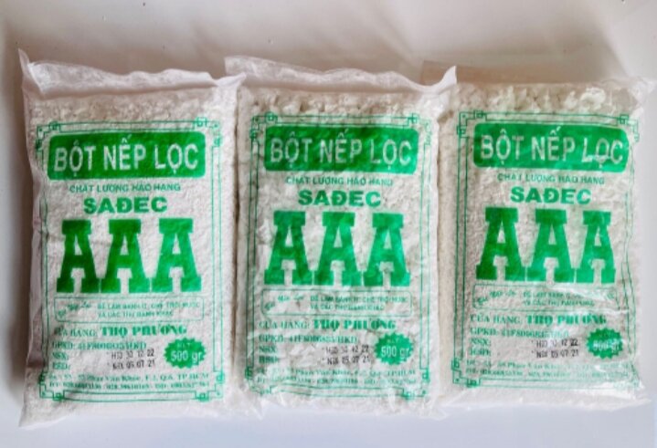 Bột gạo nếp aaa loại 500g/1gói