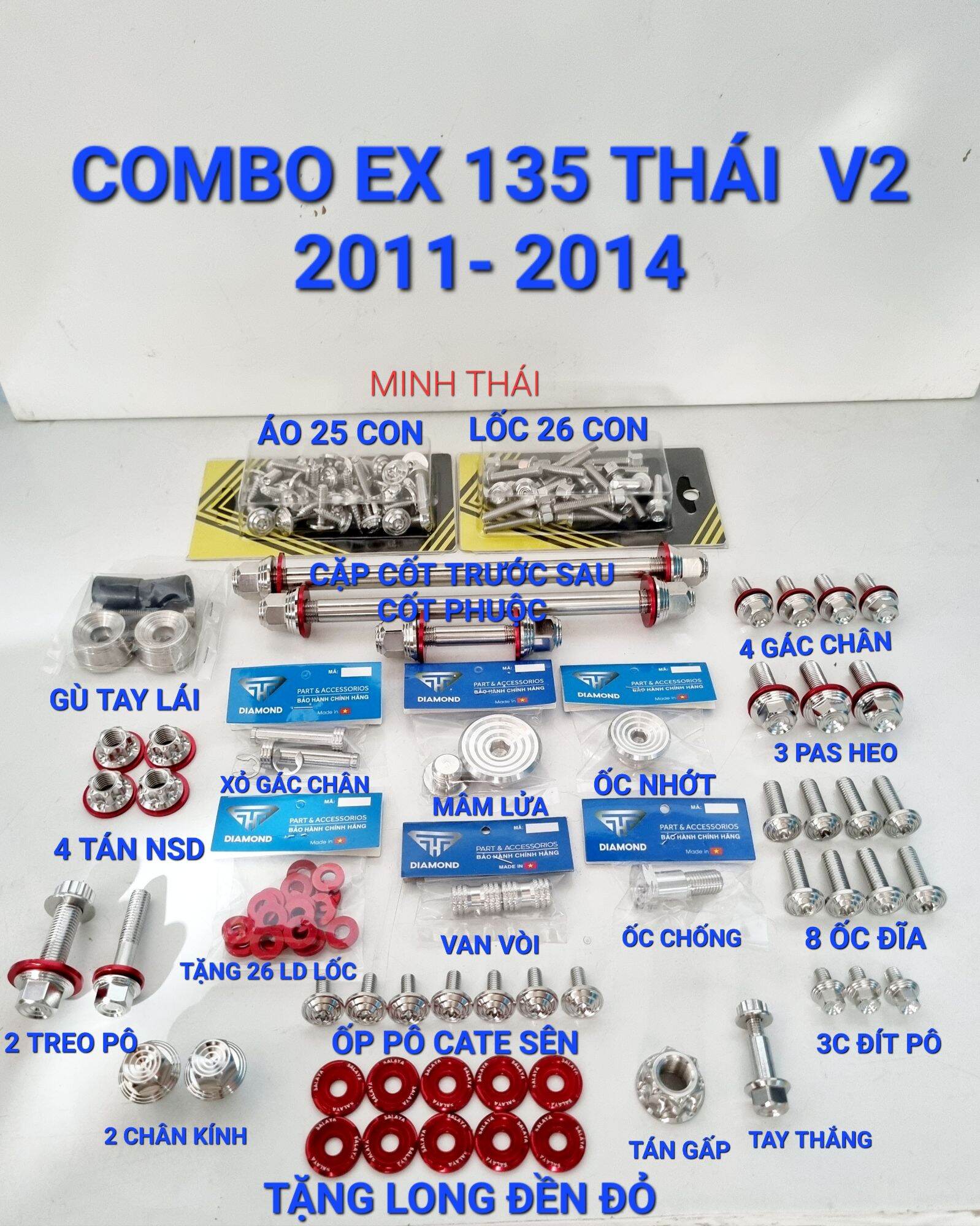 Full ex 135 5 số ốc thái