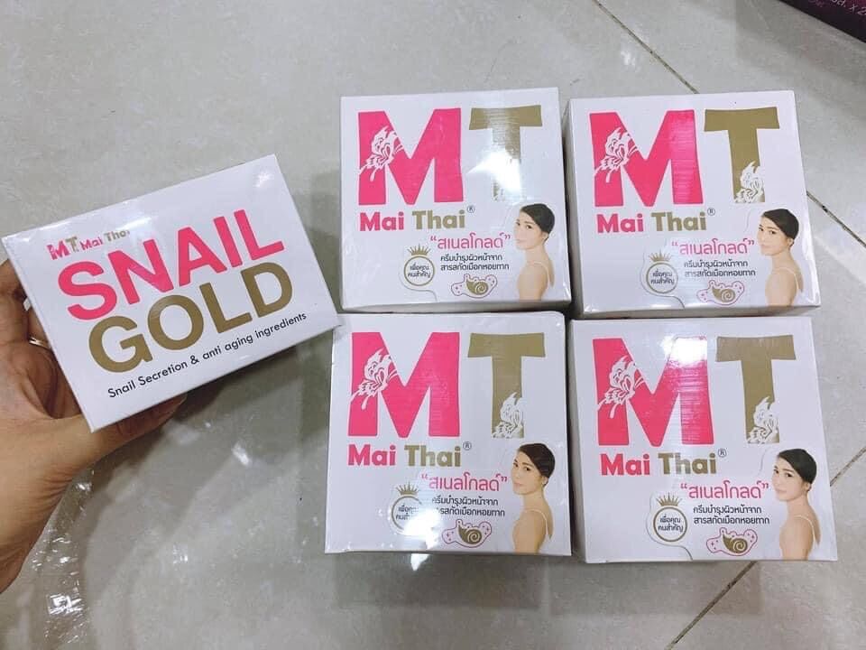 Kem snail gold mai thai thái lan