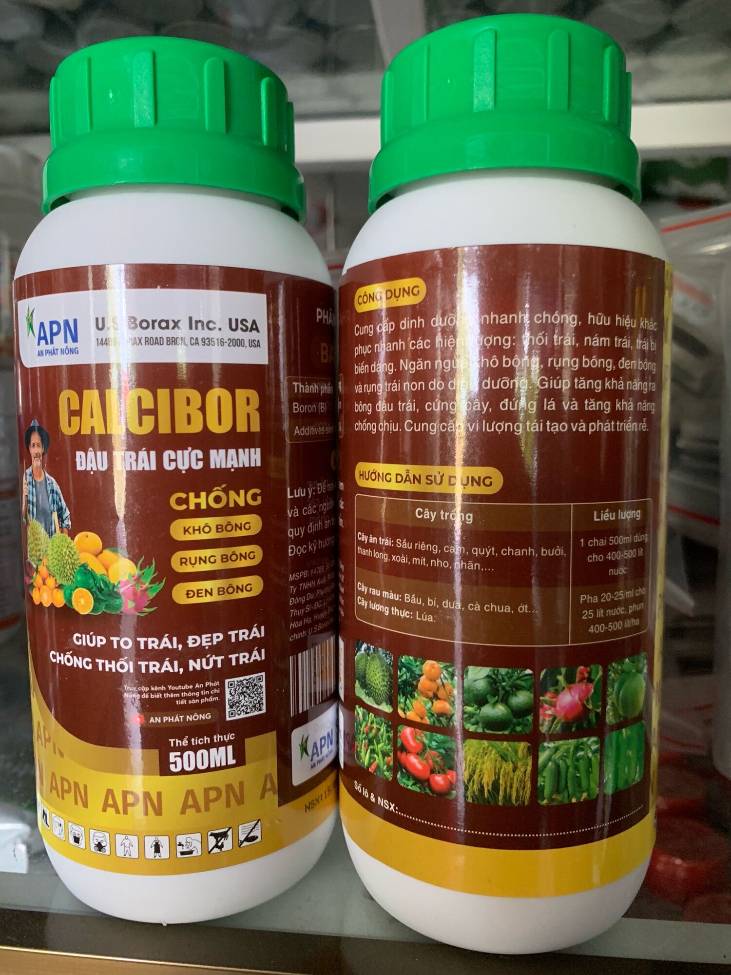 Calcibor của An phát nông chai 500ml