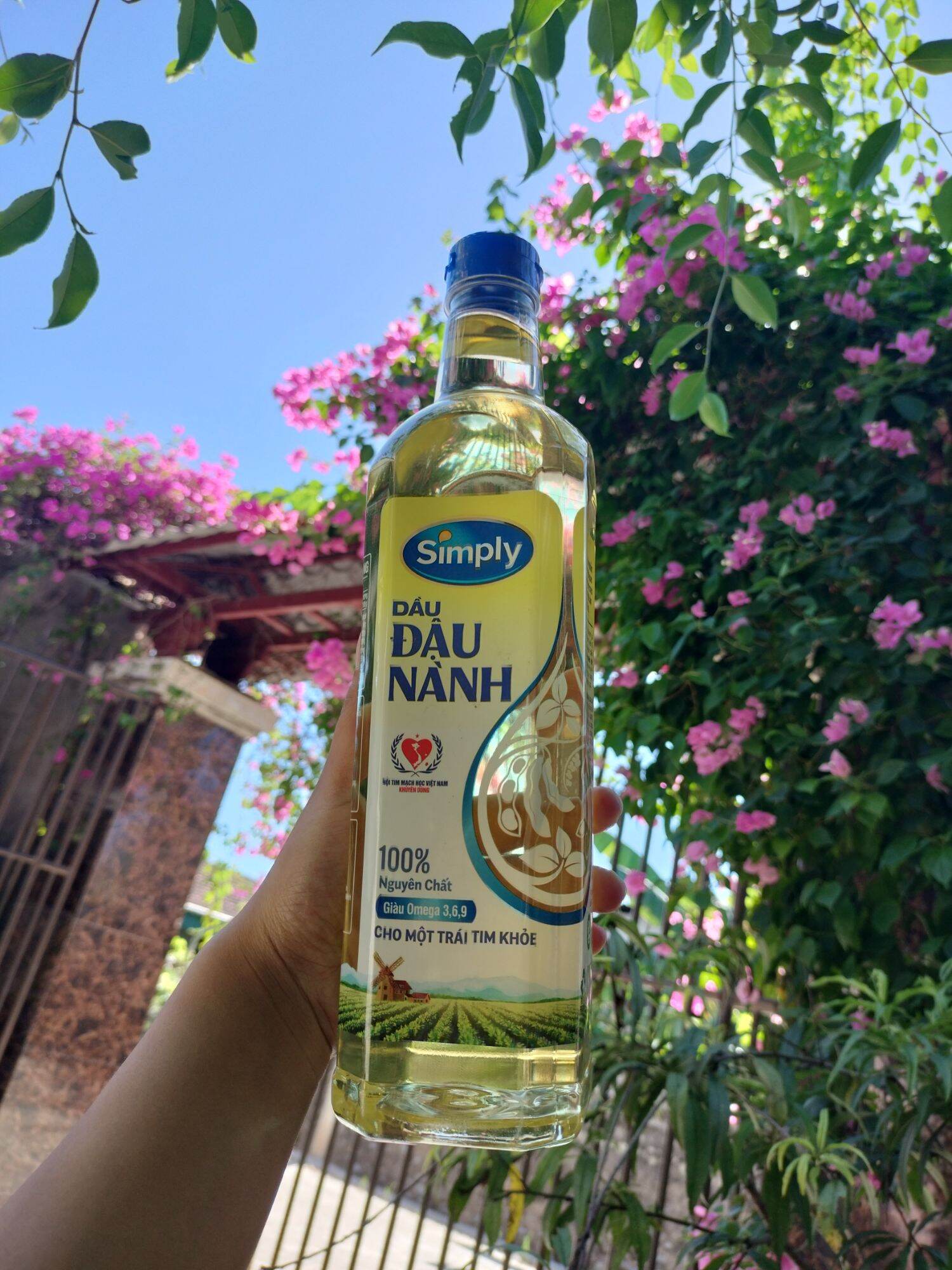 Dầu ăn Simply đậu nành