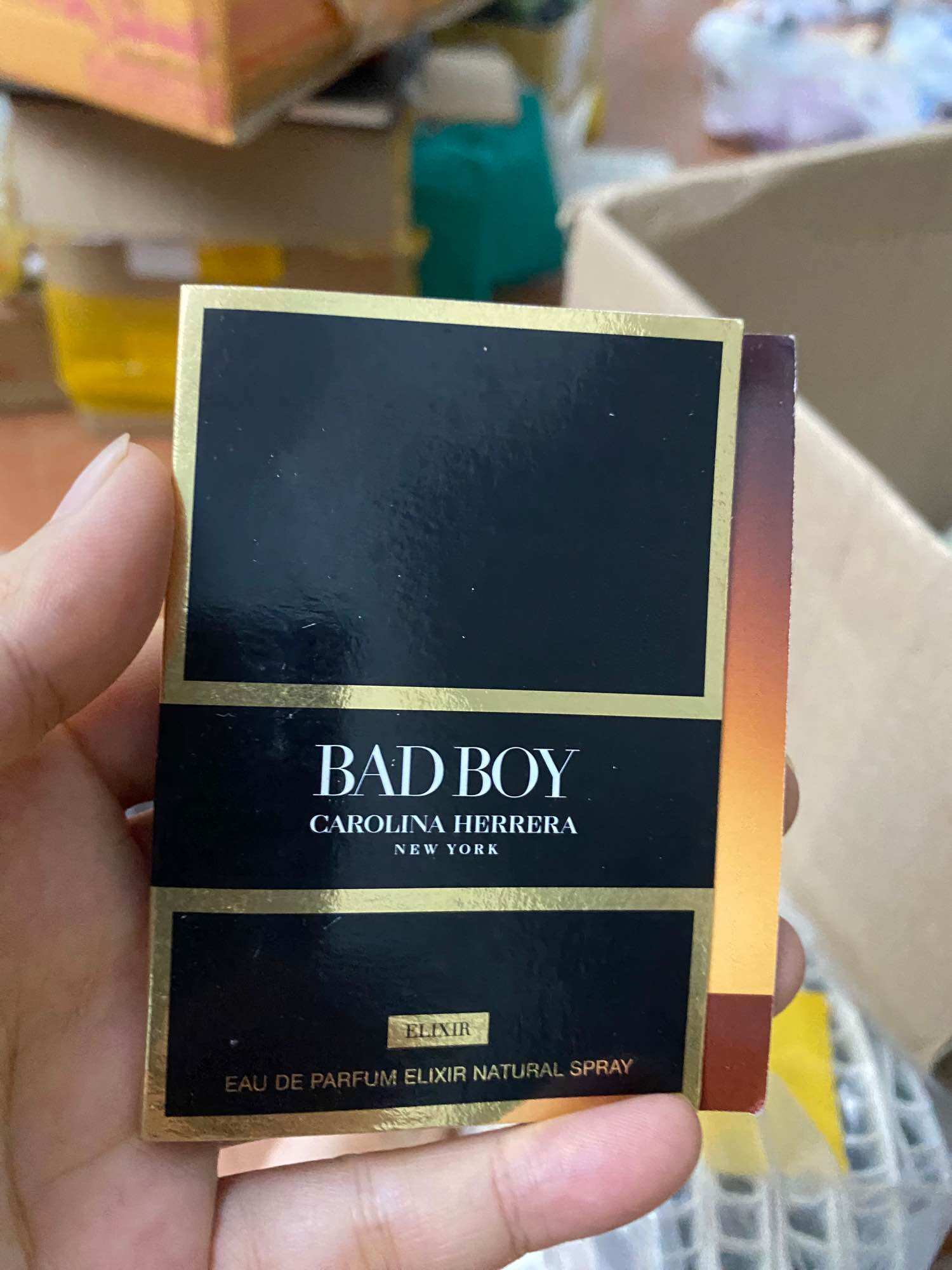 Nước hoa Bad Boy Carolina Herrera New York Eau de Parfum Elixir Natural Spray