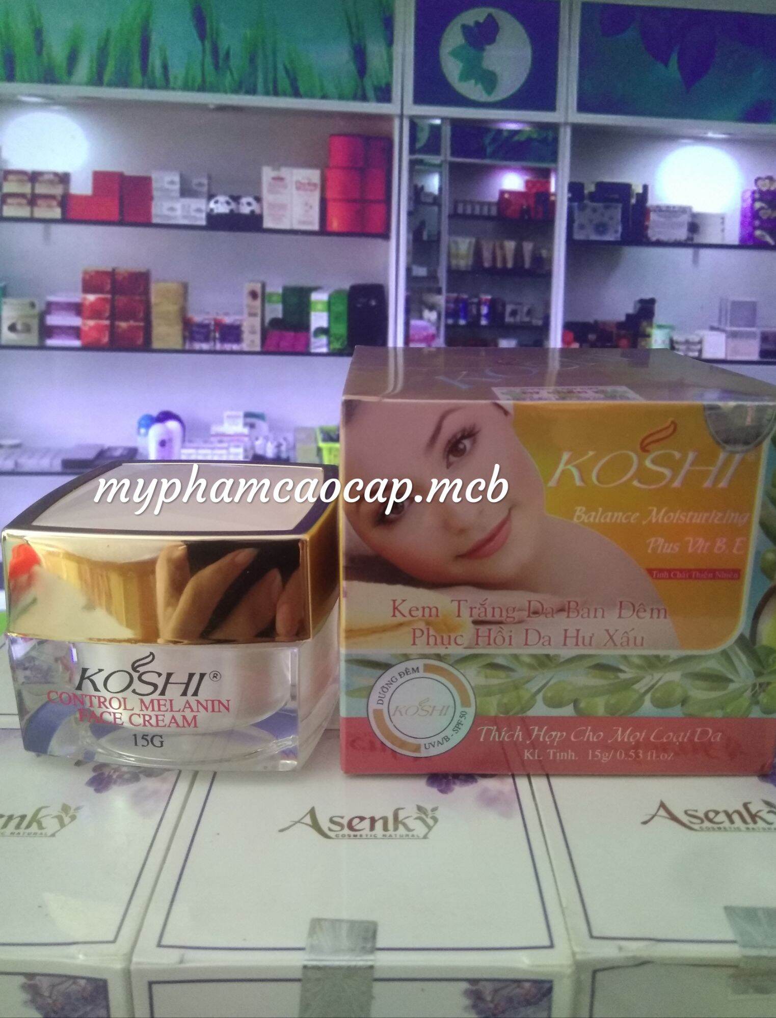 KEM KOSHI NÁM SẠM TÀN NHANG ĐỒI MỒI 15G