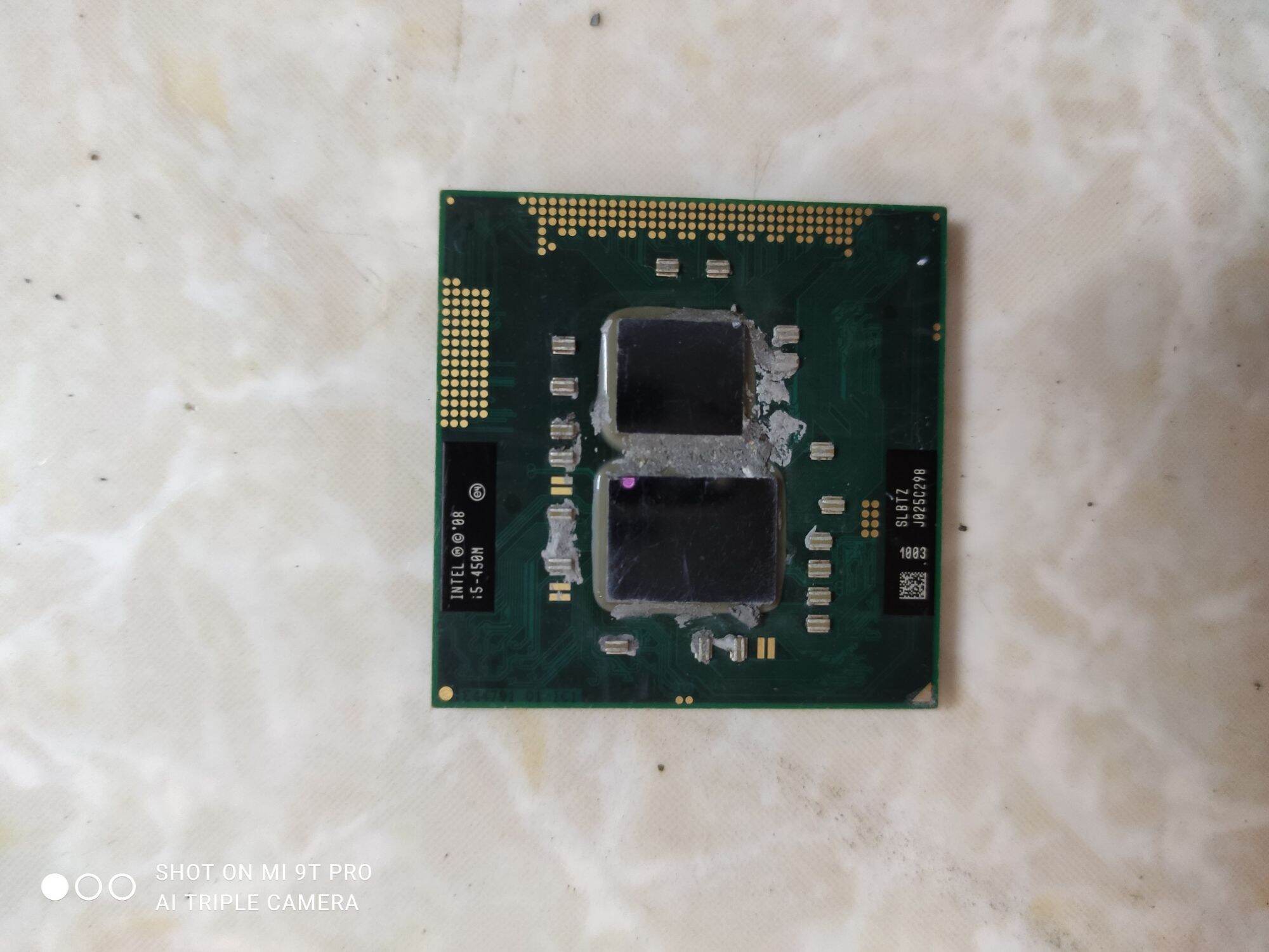 CPU i5 450M