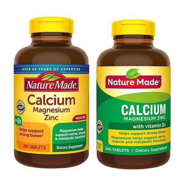Viên uống Calcium Magnesium Zinc D3 Nature Made