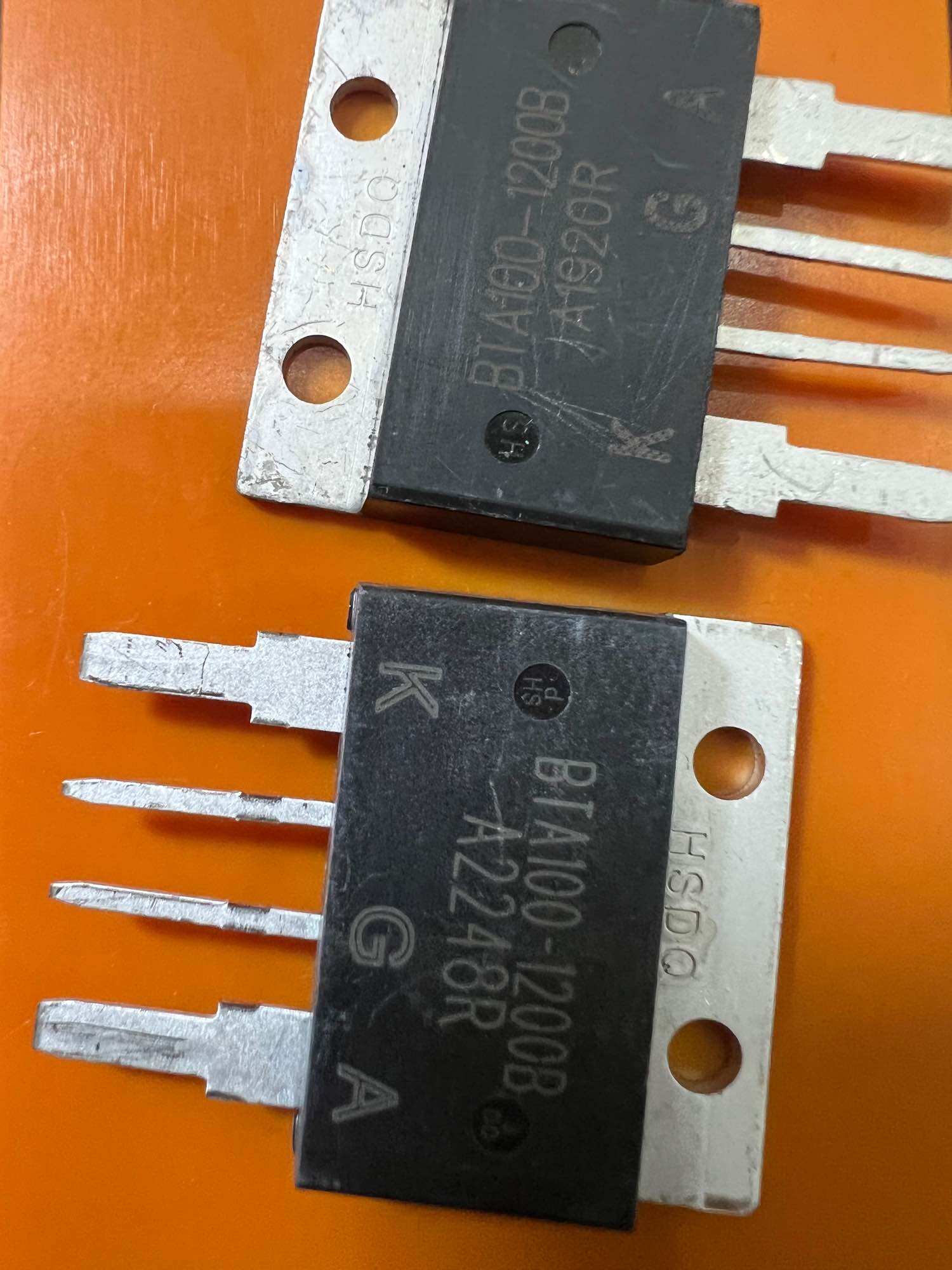 BTA 100A 1200B TRIAC chế máy hàn cell pin 18650