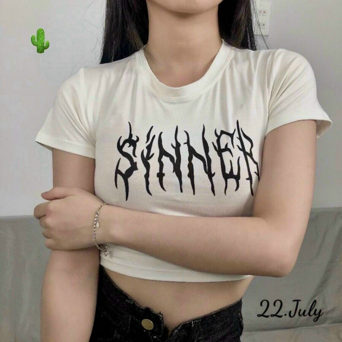 ÁO CROPTOP SINNER