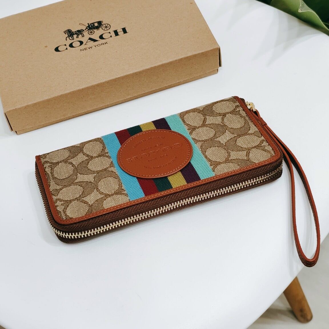 Ví COA*CH DEMPSEY LARGE PHONE WALLET siêu cưng