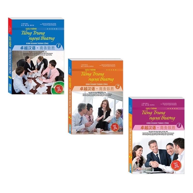 Sách - Giáo Trình Tiếng Trung Ngoại Thương Kinh Doanh Thành Công
