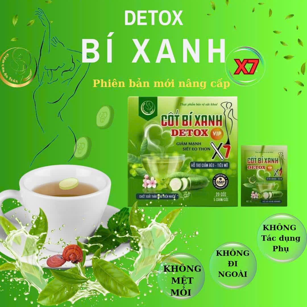 CỐT BÍ XANH DETOX BÍ XANH VIP MẠNH(10 g)