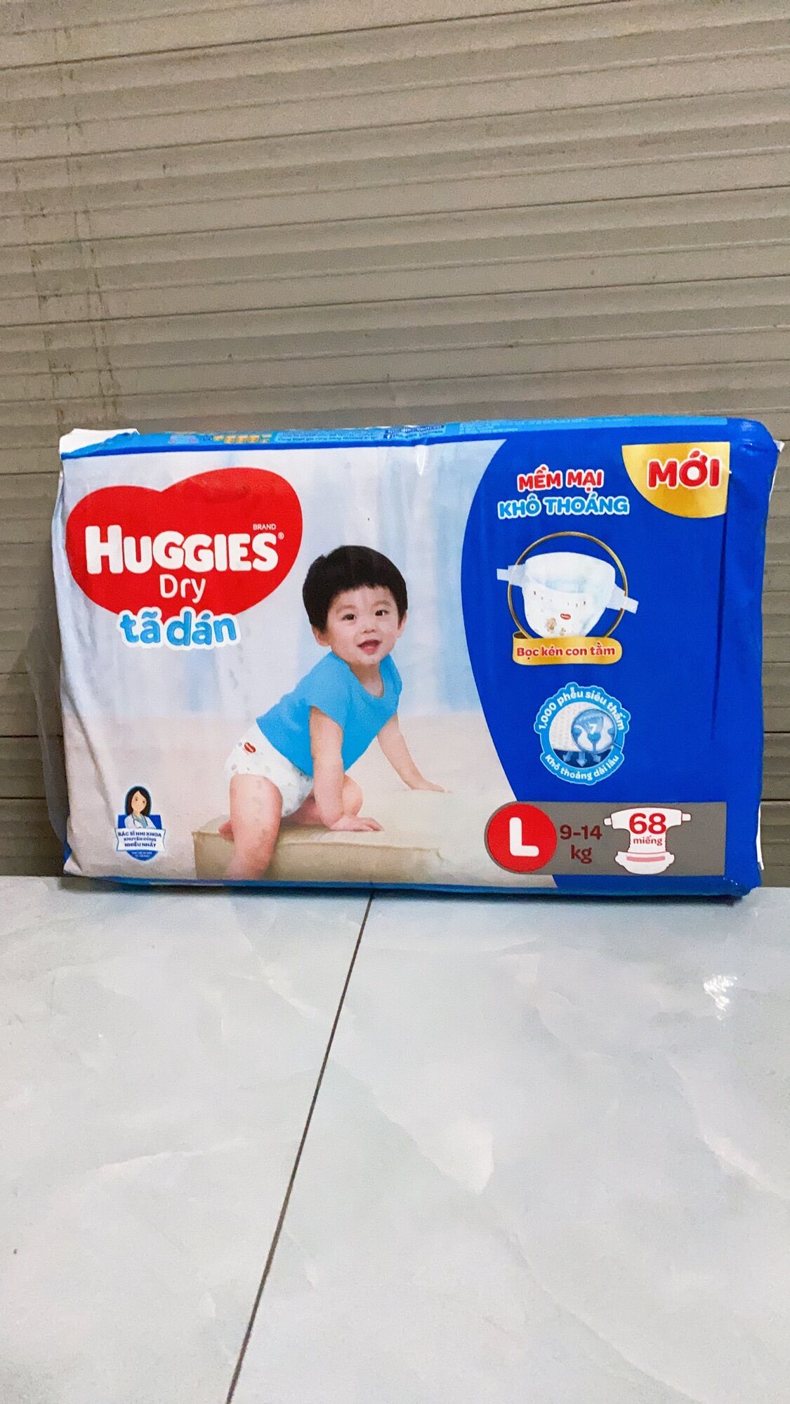 Tả dán Huggies size L68