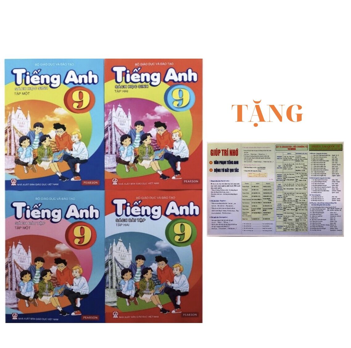 Sách Tiếng anh lớp 9 chương trình mới có CD