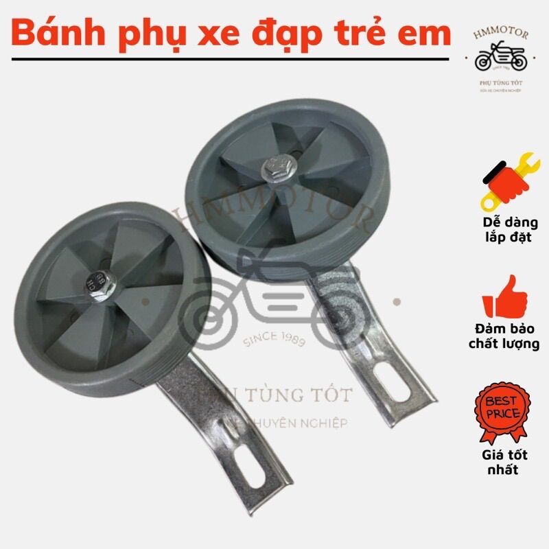 Bánh phụ xe đạp trẻ em