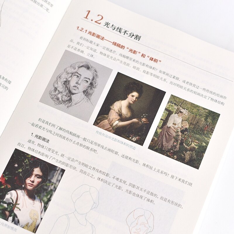 Artbook Dạy vẽ nét line "VẺ ĐẸP THIẾU NỮ"