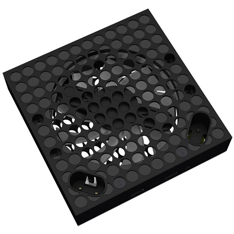 Automatic Top Fan Cooling Controller Dust Cover Headphone Hook for Console Giá 625,000 Đồng*Miễn phí vận chuyển