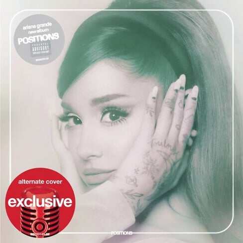 Cd album positions - ariana grande - 2u store