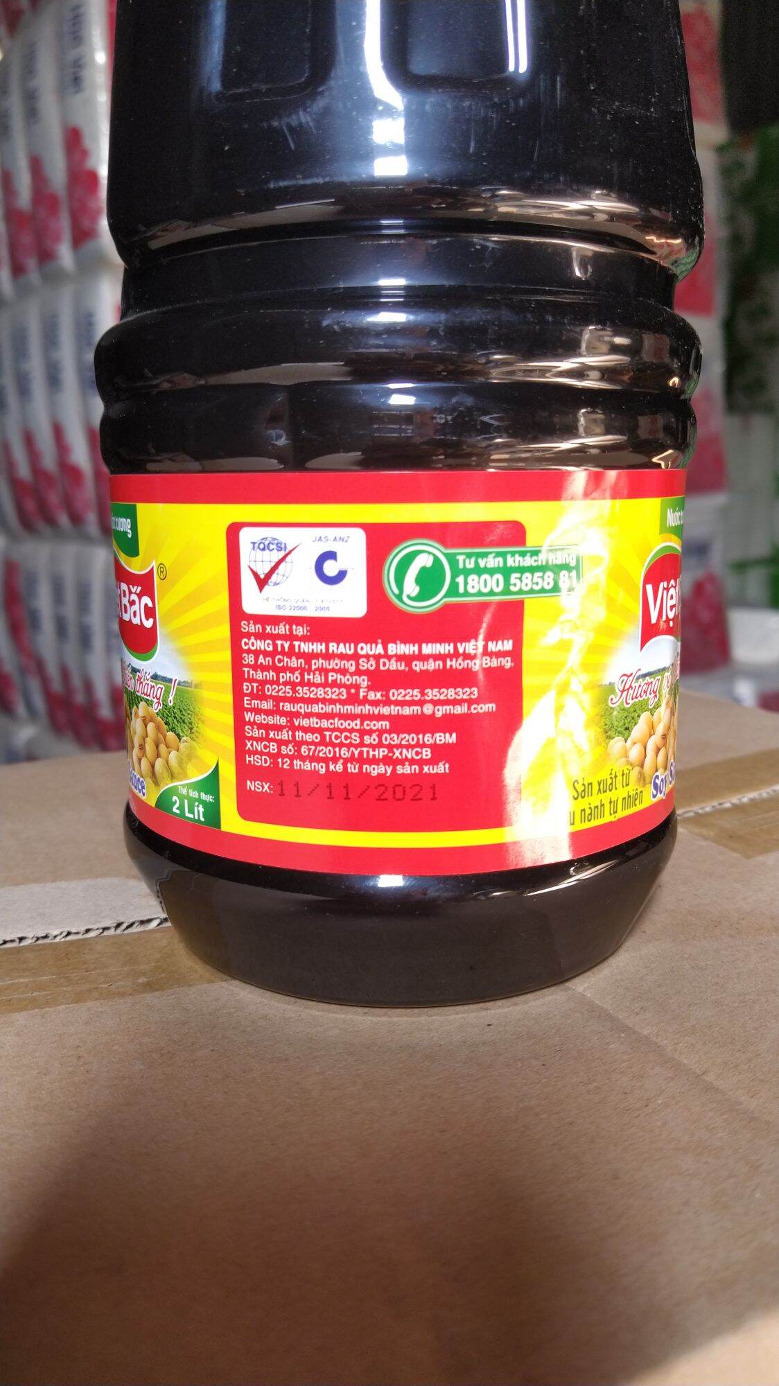 Nước tương Việt Bắc 2L