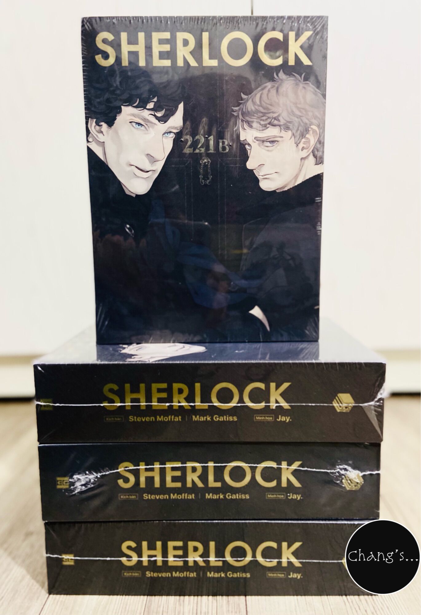 Boxset Sherlock Holmes Manga trọn bộ 3 tập - Mới 100%