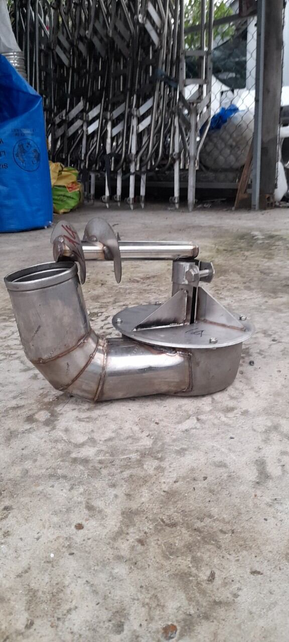 Bơm bùn muoi khoan xoắn inox ren 14mm dùng máy xăng từ 5.5hp đến 7.5hp cốt thang ae cần lh 0859275511 gặp