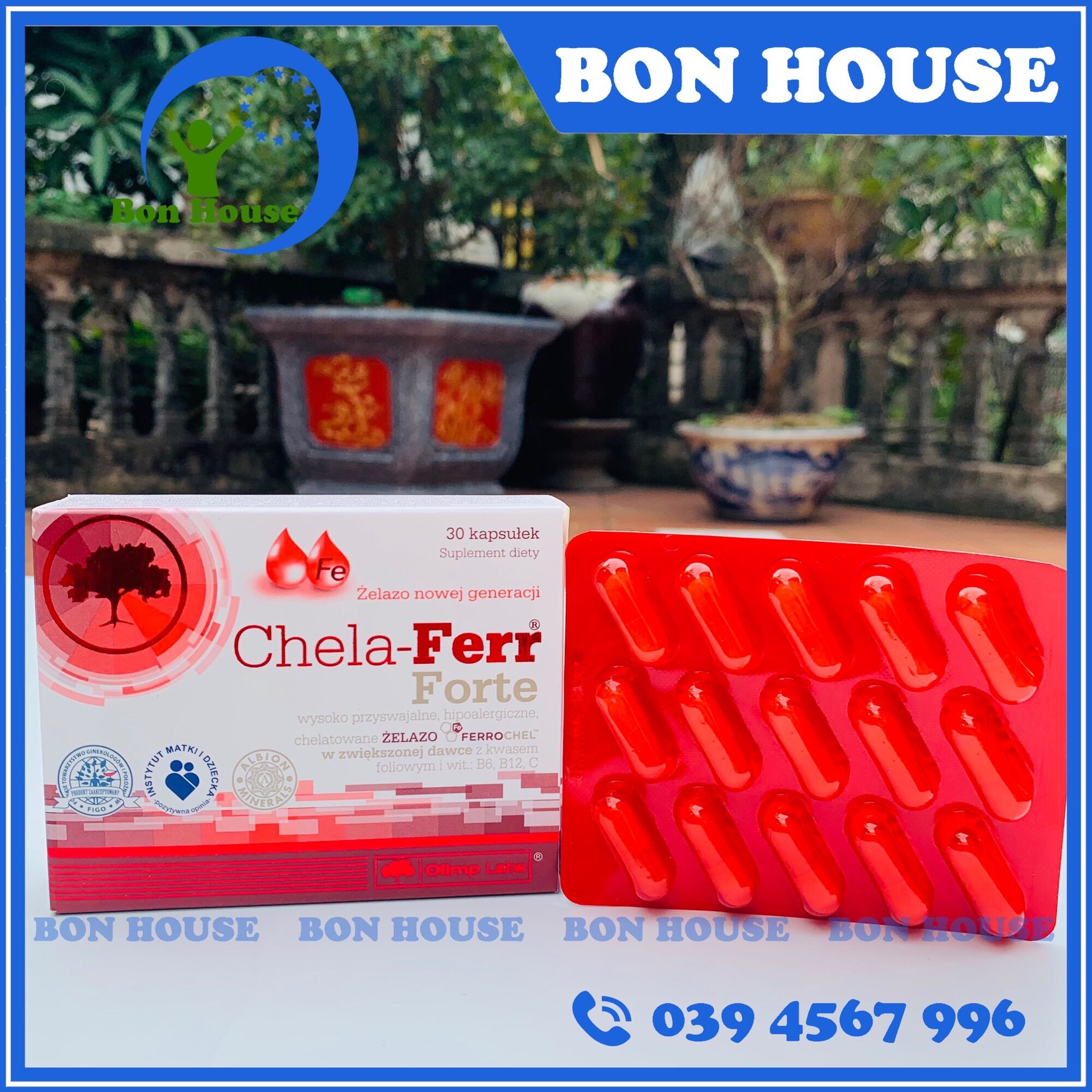 Sắt hữu cơ - CHELA FERR cho mẹ bầu, sau sinh