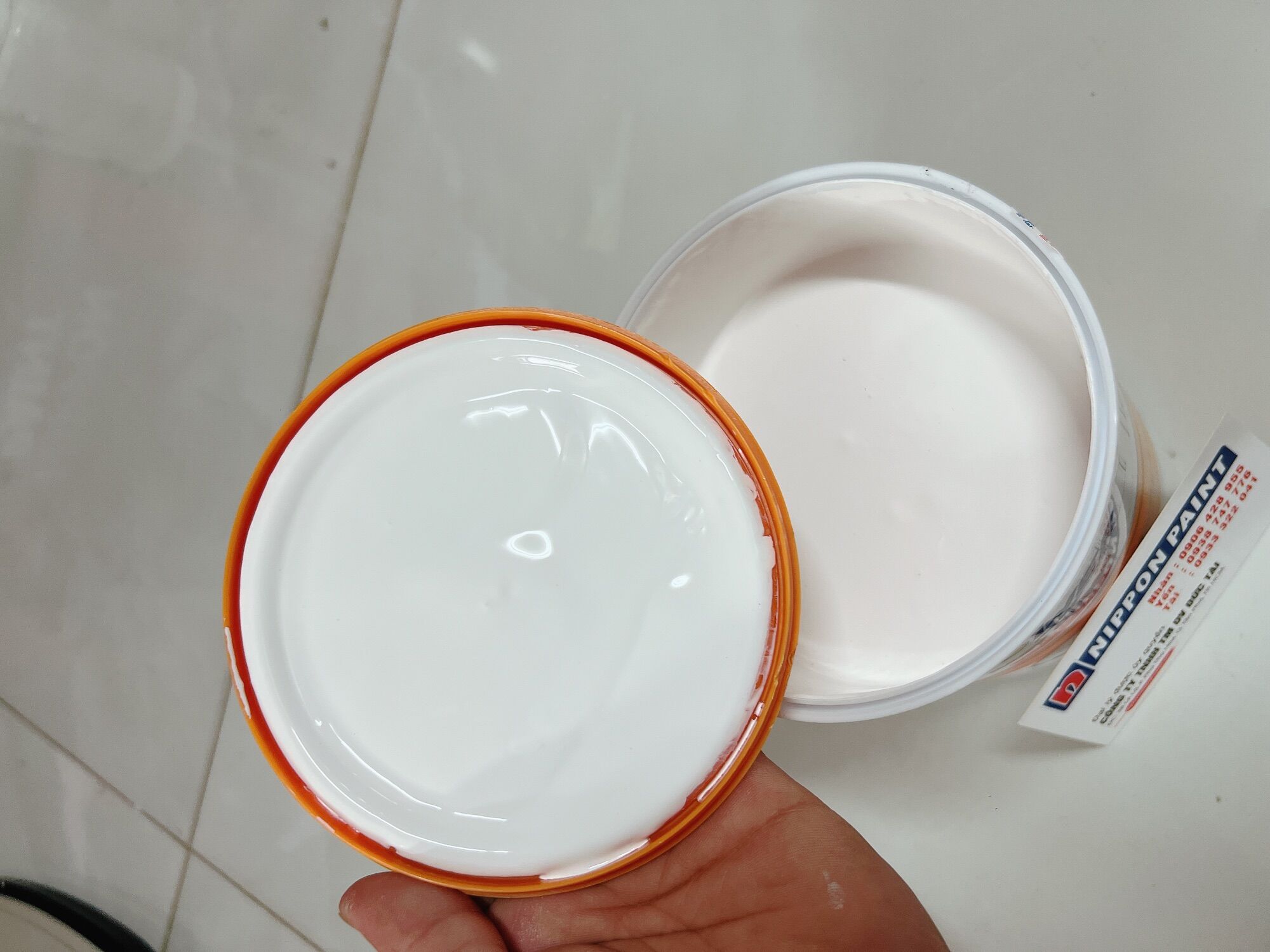 Sơn trắng bán lẻ hàng cao cấp 1kg