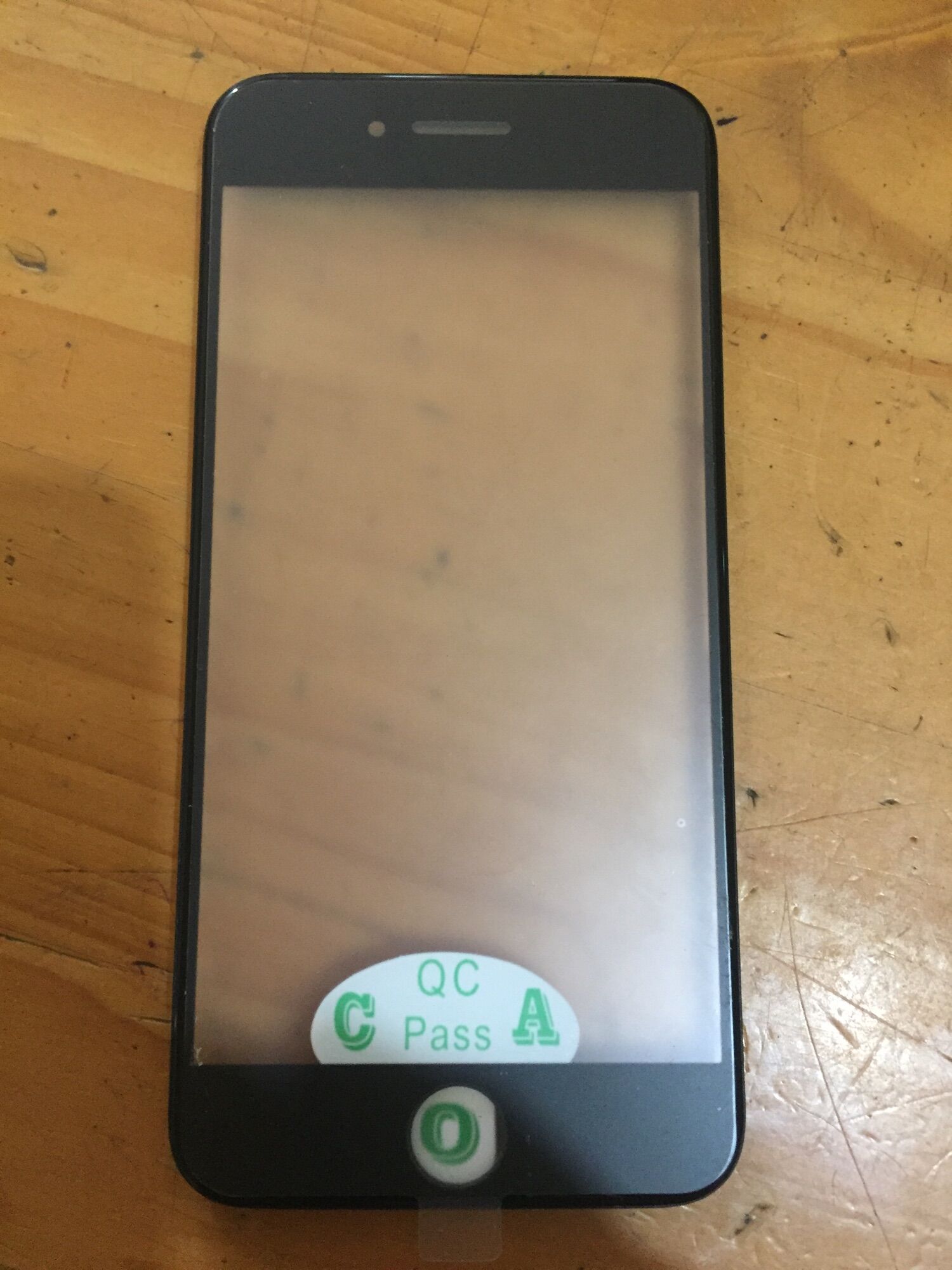 mặt kính iphone 7G/7plus liền ron có keo