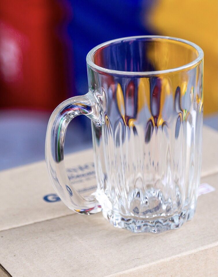 Bộ 6 ly thủy tinh union glass có quai ug 130 320ml