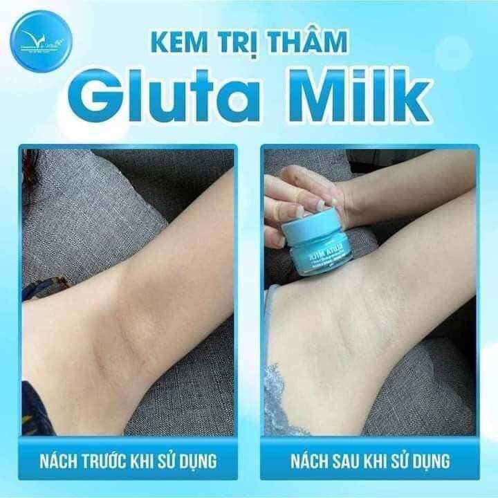 (Mua 1 Tặng 1) Gluta Milk Giảm Thâm Giảm Hôi Nách