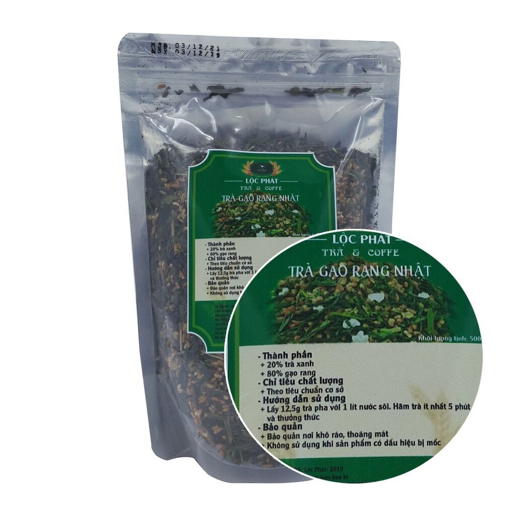 Trà gạo rang nhật chiếc lẻ 100g