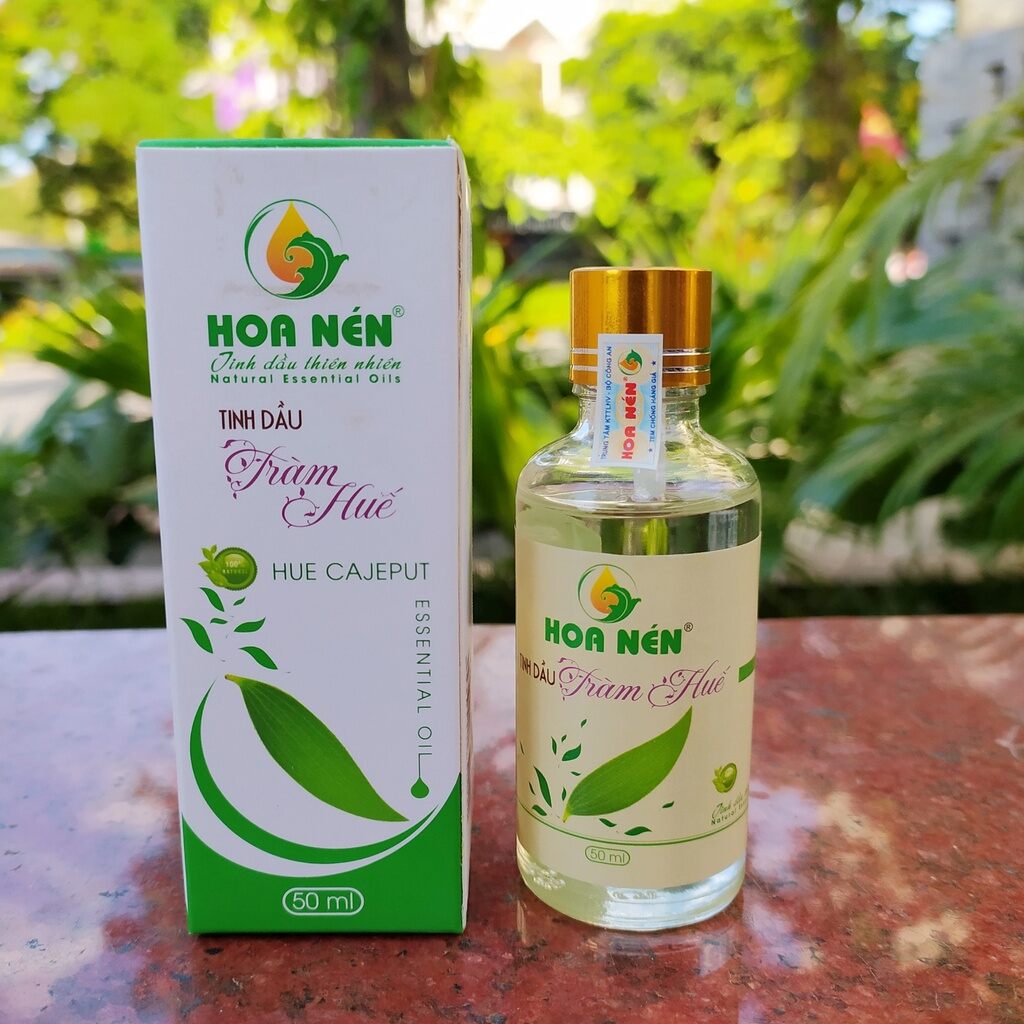 Tinh dầu tràm Hoa nén nguyên chất 50ml - dau tram - tinh dau hoa nen - Hàng công ty