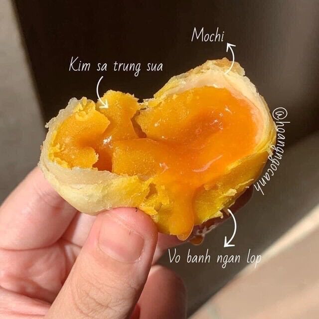 Bánh Liu Trứng Chảy EGG YOLK Đài Loan