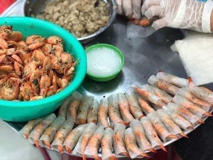 0,5kg Chả ram Tôm đất (30 cuốn, hỏa tốc tphcm)